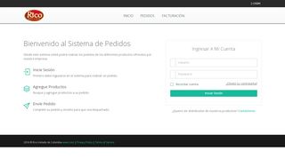 
                            2. Sistema de Pedidos - Login