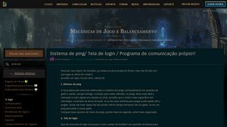 
                            10. Sistema de ping/ Tela de login / Programa de comunicação própio!!