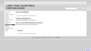 
                            6. Sistema DOMINIO - LINKS PARA ESCRITÓRIO CONTABILIDADE