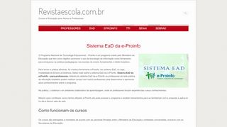 
                            4. Sistema EaD da e-Proinfo | Revistaescola.com.br