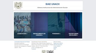 
                            9. Sistema Institucional de Administración Escolar - SIAE - Universidad ...