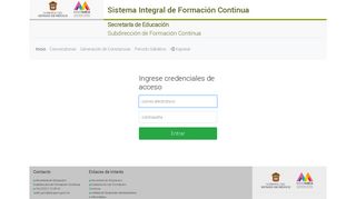 
                            6. Sistema Integral Administrativo de Formación Continua