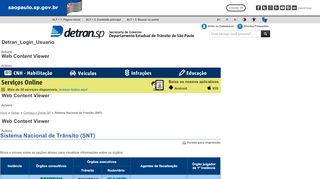 
                            6. Sistema Nacional de Trânsito (SNT) - :: DETRAN-SP ...