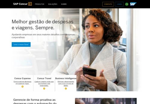 
                            4. Sistema online de gestão de viagens e despesas - Concur Brazil ...