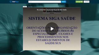 
                            12. SISTEMA SIGA SAÚDE ORIENTAÇÕES PARA ORGANIZAÇÃO DO ...