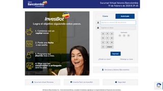 
                            11. Sistema transaccional Valores Bancolombia