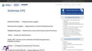 
                            12. Sistemas CPE | Educación Neuquén - Consejo Provincial de ...