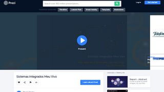 
                            6. Sistemas Integrados Meu Vivo by Bruno Oacks on Prezi
