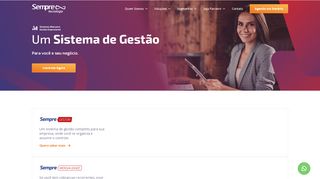 
                            3. Sistemas Web para gestão empresarial | Sempre Tecnologia