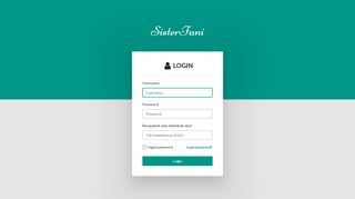 
                            4. SisterFani - Login