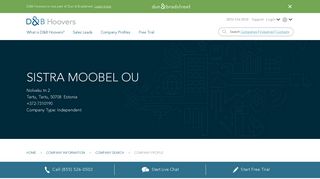 
                            11. SISTRA MOOBEL OU Company Profile | Key Contacts, Financials ...