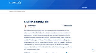 
                            2. SISTRIX Smart - SISTRIX - SISTRIX Toolbox