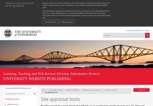 
                            13. Site appraisal tools | The University of Edinburgh