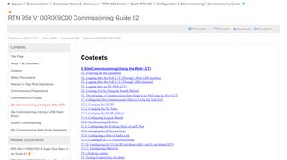
                            10. Site Commissioning (Using the Web LCT) - RTN 950 V100R009C00 ...