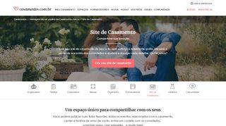 
                            4. Site de Casamento Grátis - casamentos.com.br