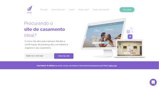 
                            4. Site de Casamento — Wedy