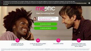 
                            2. Site de Rencontres Sérieuses pour Célibataires - Meetic France