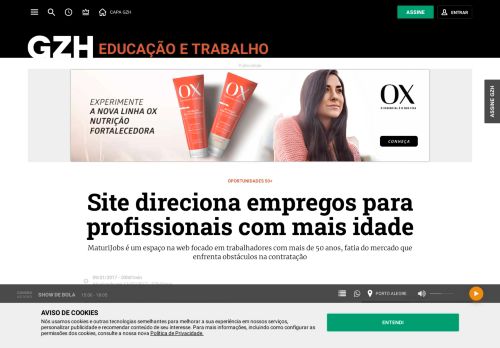 
                            9. Site direciona empregos para profissionais com mais idade | GaúchaZH