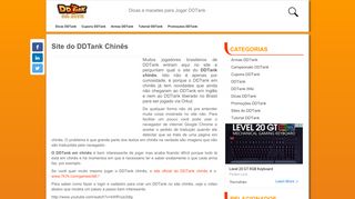 
                            10. Site do DDTank Chinês - DDTank Online