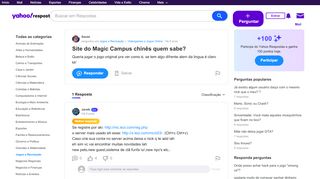 
                            4. Site do Magic Campus chinês quem sabe? | Yahoo Respostas