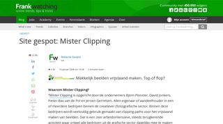 
                            6. Site gespot: Mister Clipping - Frankwatching Reports