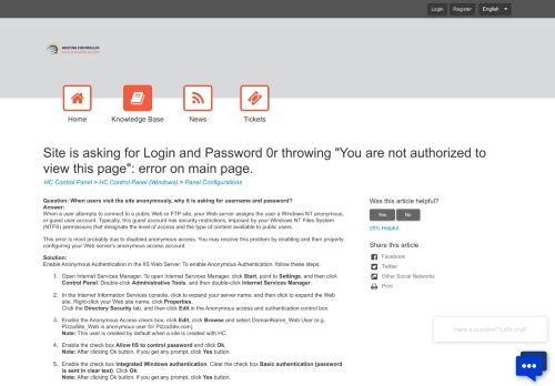 
                            3. Site is asking for Login and Password 0r throwing 