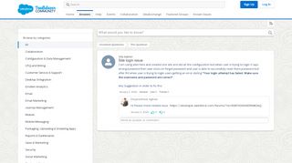 
                            13. Site login issue - Answers - Salesforce Trailblazer Community