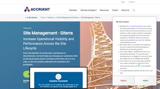 
                            4. Site Management - Siterra - Accruent