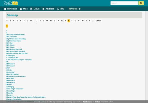 
                            13. Site Map: (S) - soft112.com