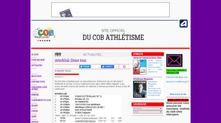 
                            13. Site officiel du COB athlétisme - FFA