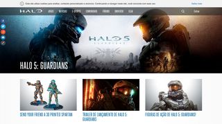 
                            2. Site Oficial do Halo