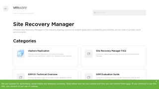 
                            8. Site Recovery Manager - StorageHub - VMware