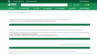 
                            9. Site Seguro | Site Oficial Nova Concursos