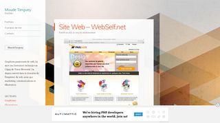 
                            10. Site Web – WebSelf.net – Maude Tanguay