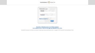 
                            5. SiteBuilder - Log In - VanderbiltHealth.com