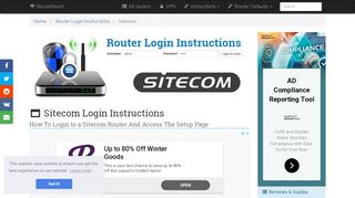 
                            4. Sitecom Login: How to Access the Router Settings | RouterReset