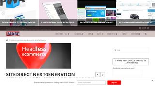 
                            12. SiteDirect NextGeneration skrivs om för att bli helt headless | MKSE.com