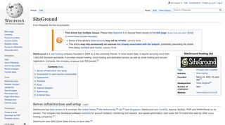 
                            8. SiteGround - Wikipedia