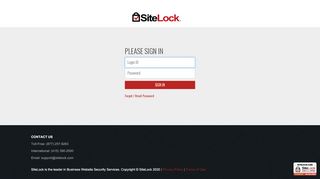 
                            1. SiteLock | Sign-In