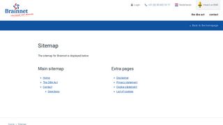 
                            4. Sitemap | Brainnet