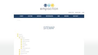 
                            11. Sitemap - empaction GmbH