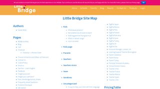 
                            4. SiteMap - Little Bridge