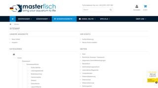 
                            3. Sitemap - MasterFisch