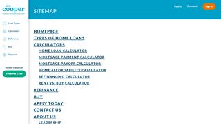 
                            5. Sitemap | Mr. Cooper Home Loans, New Brand Name For Nationstar ...