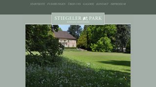 
                            7. Sitemap - Stiegeler Park