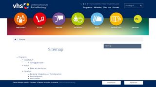 
                            7. Sitemap | vhs Aschaffenburg