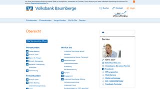 
                            10. Sitemap - Volksbank Baumberge