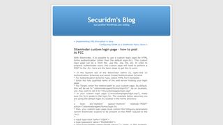 
                            5. Siteminder custom login page – how to post to FCC | Securidm's Blog