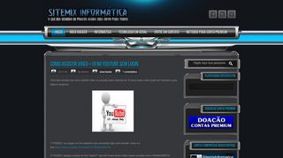 
                            6. Sitemix Informática: Como assistir video +18 no youtube sem login
