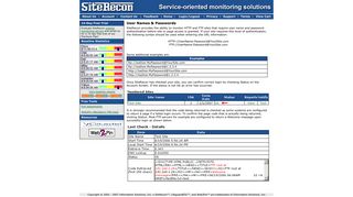 
                            2. SiteRecon - User Names & Passwords